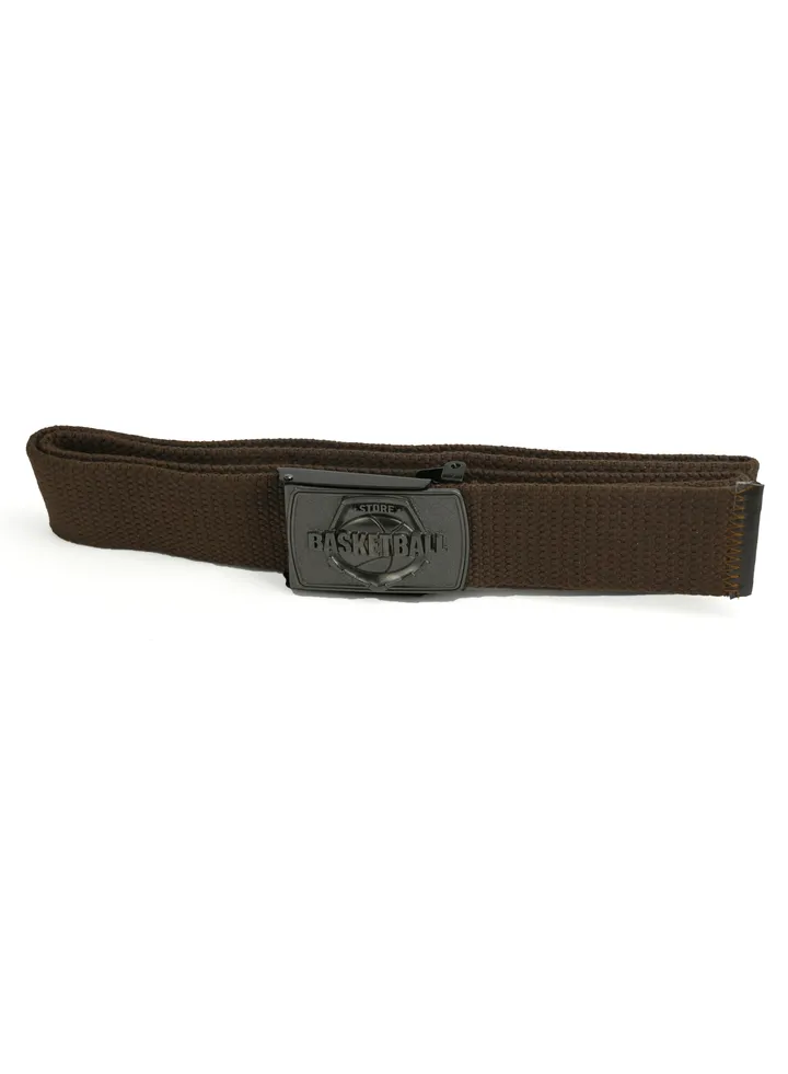 Brown Belts for Men Nylon Belt for Hiking Golf Work, Web designed Casual Mens Belt for Jeans Men's Belt Web Adjustable Belt Men