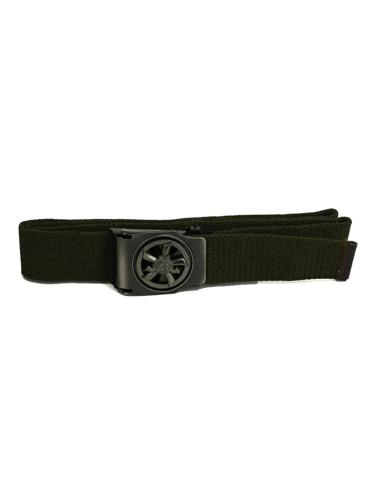 Casual Dark Green Belt for Men, Military Nylon causal belt for Men’s with Designed Buckle, Belts for Cargo pants for Boys