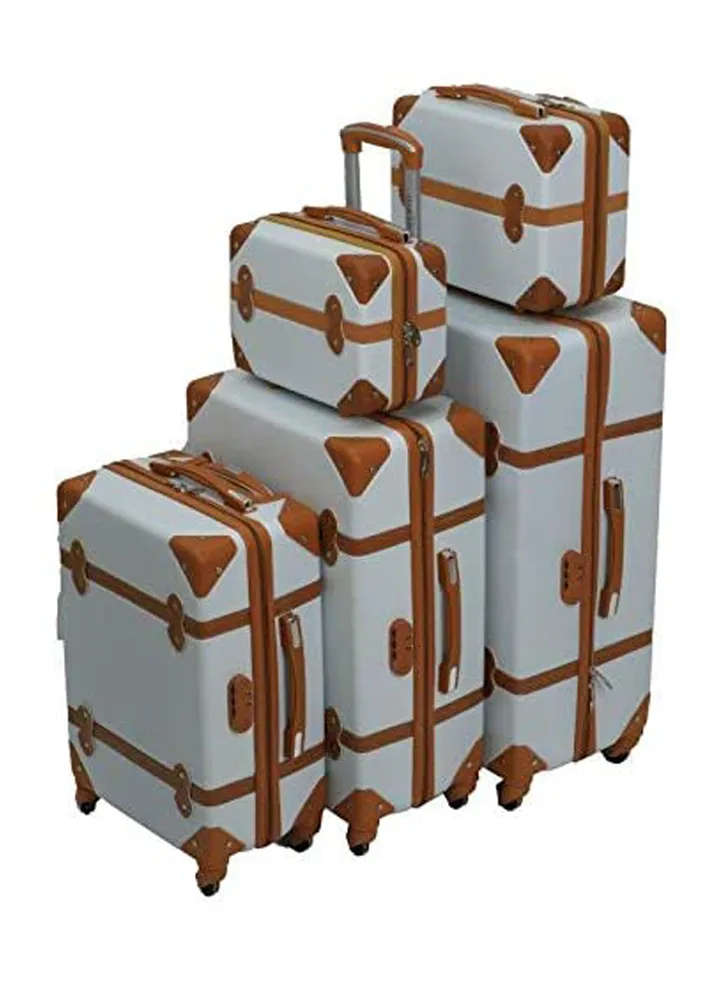 5-Piece Luggage Trolley Bag Set