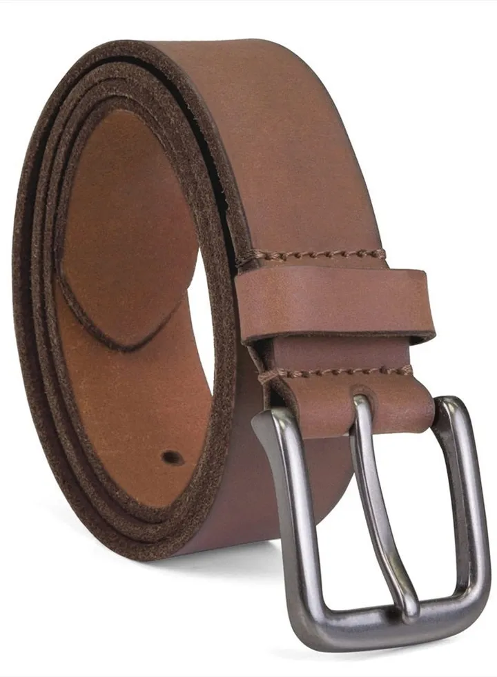 Men's 35Mm Classic Jean Belt, Brown, 34