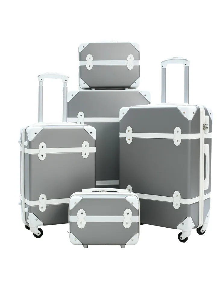 5-Piece Luggage Trolley Bag Set