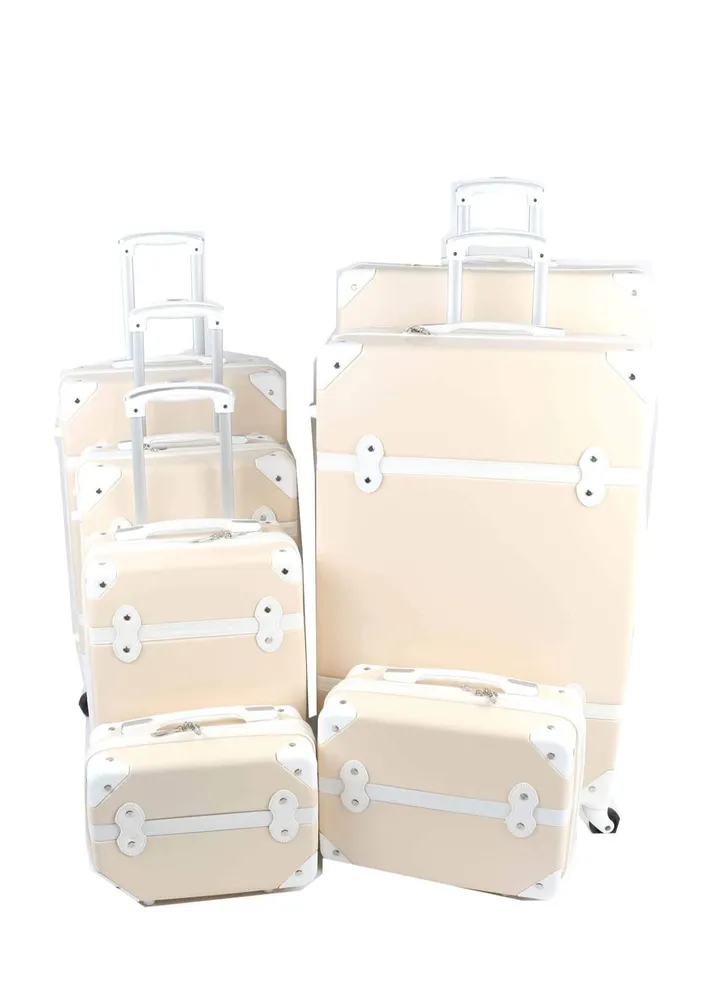 7-Piece Luggage Trolley Bag Set
