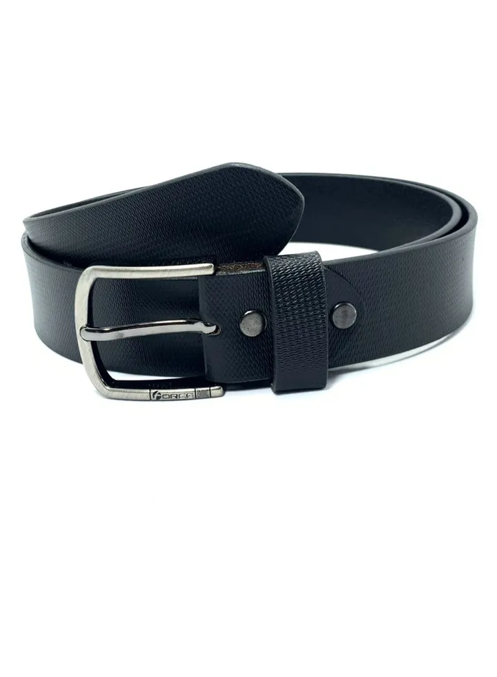 Force Genuine Leather Belts for men Print Texas Honey 40MM belt men PTX-404 (Black) by Milano Leather