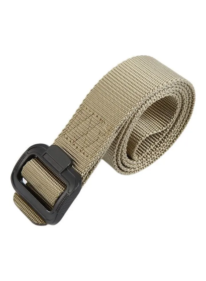 Wide Strap Belt Beige
