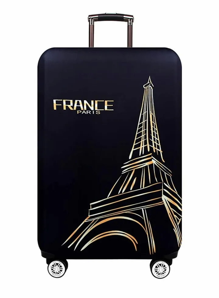 hickened Luggage Cover, Water proof Travel Gear Luggage Protective Cover, Washable Spandex Suitcase Cover for 25"-28"luggage