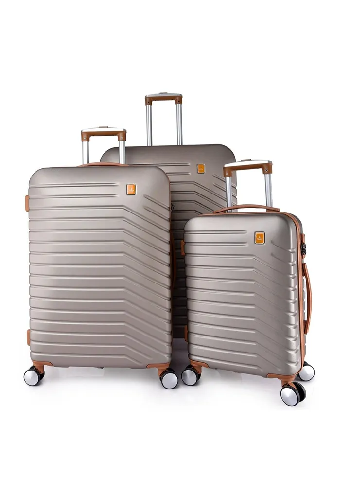 Track Luggage set of 3 bags for travel size 30/25/20 inches