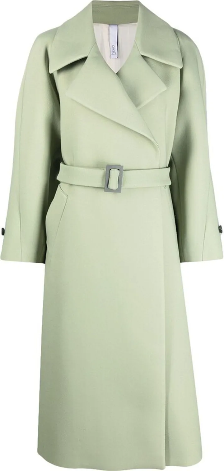 Sanfoca belted trenchcoat
