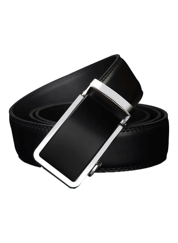 Casual Automatic Buckle Belt Black