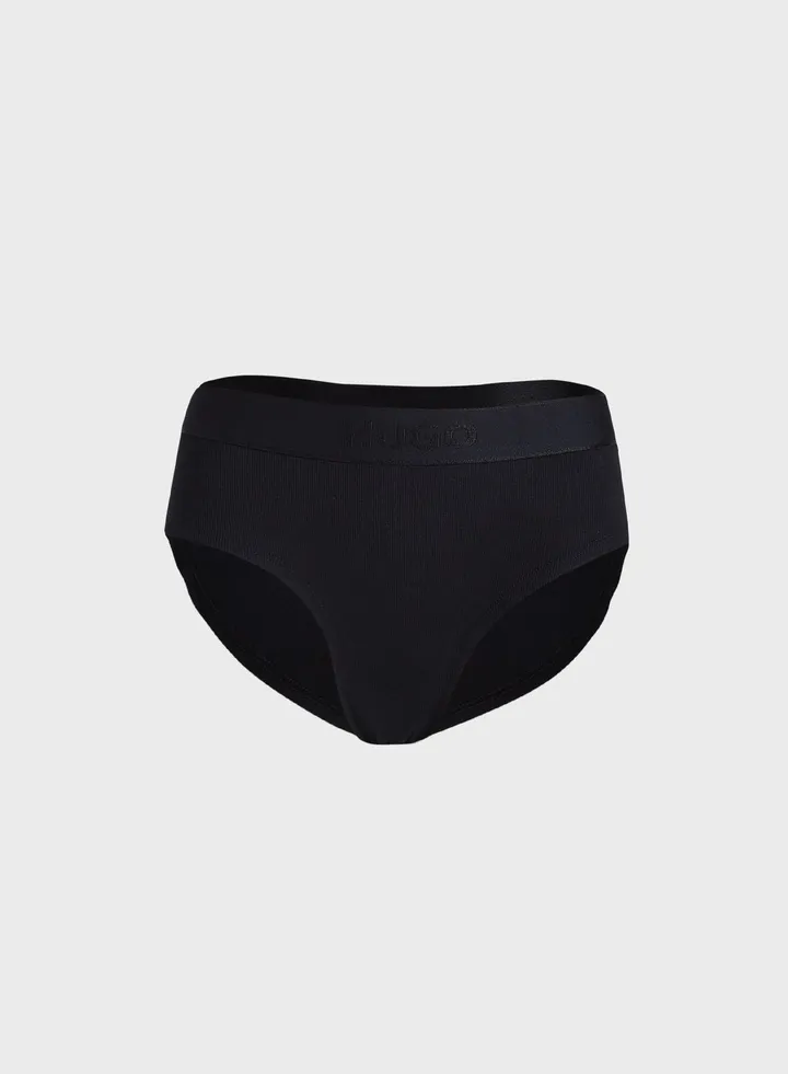 High Leg Knitted Brief