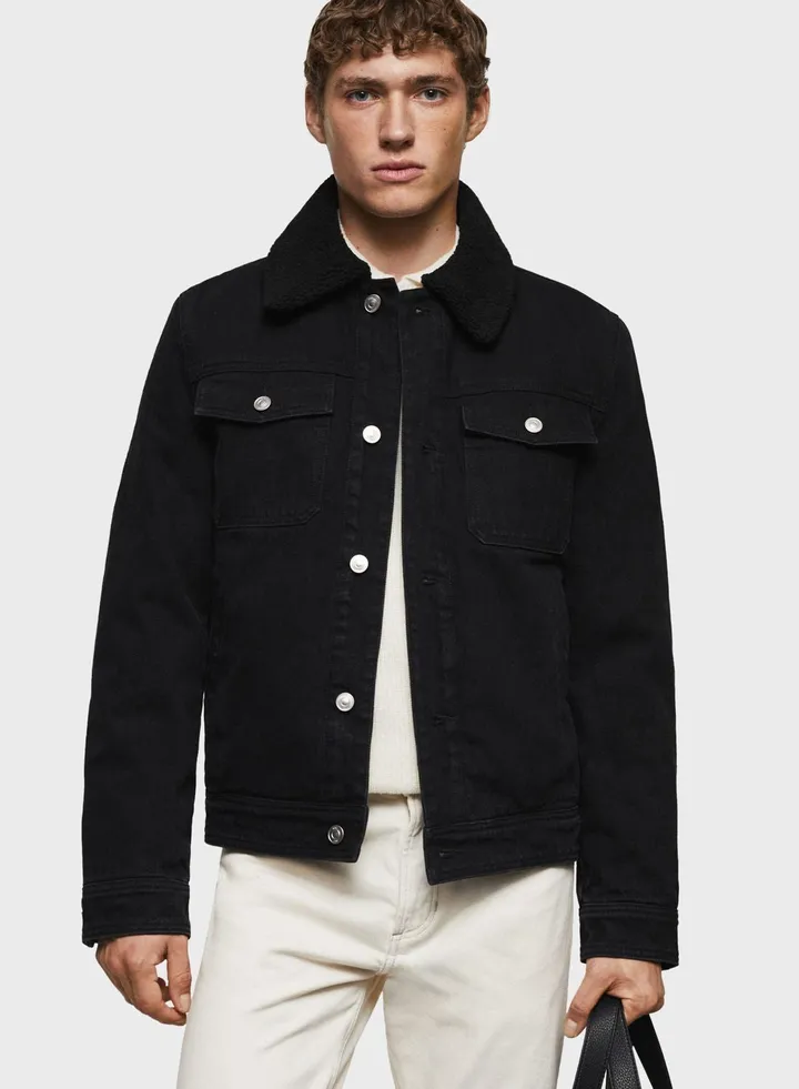 Flap Pocket Denim Jacket