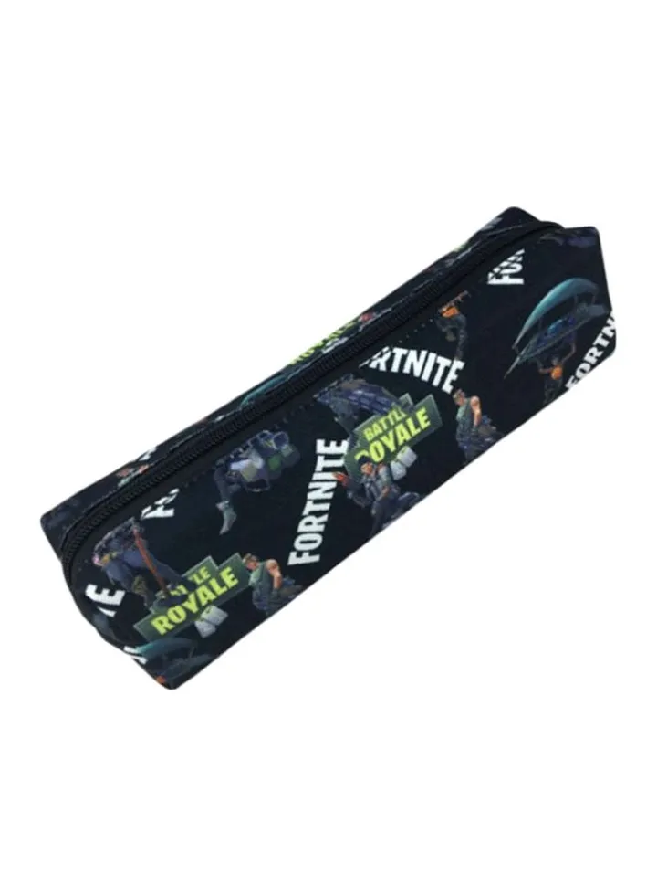 Fortnite Pencil Case Black/White/Yellow