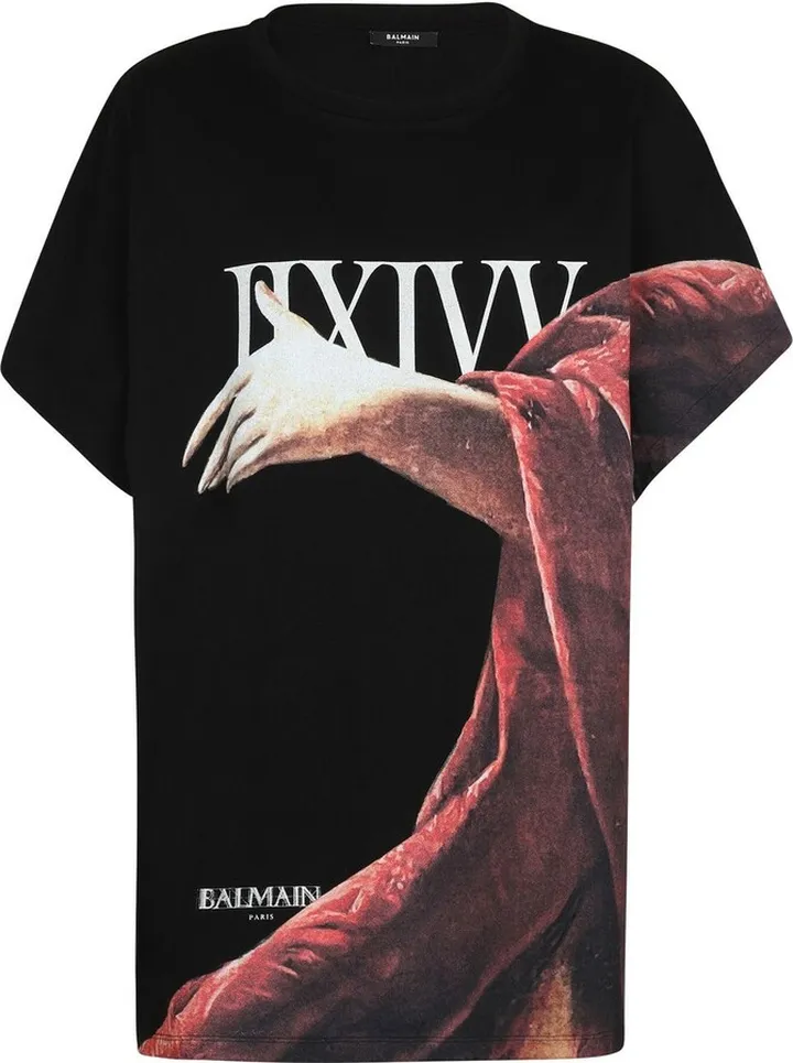 graphic-print cotton T-shirt