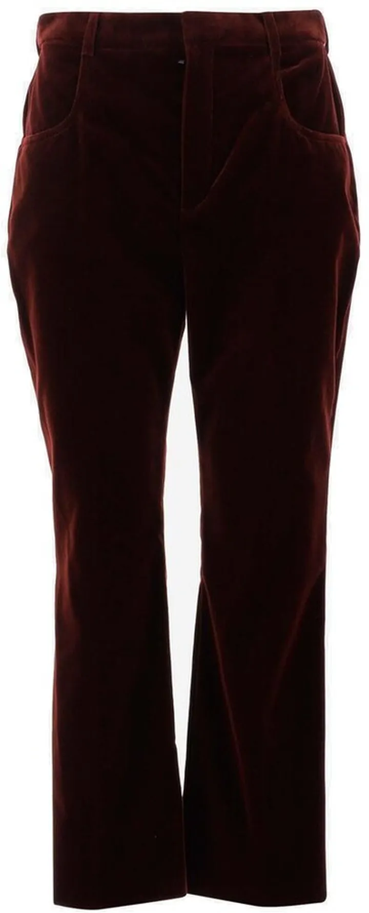 Saint Laurent Cropped Flared Pants