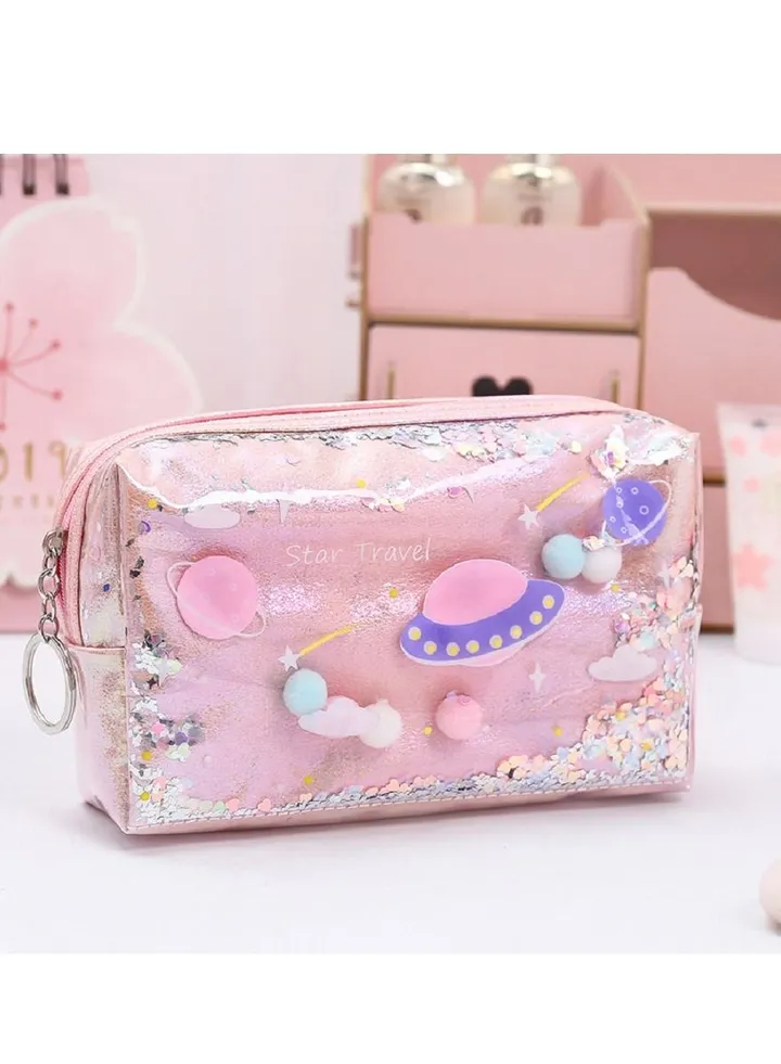 Starry Sky Drifting Sand Pen Bag