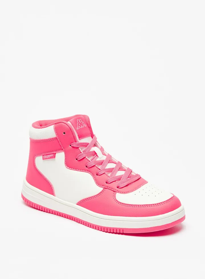 Womens Lace Up High Top Sneakers