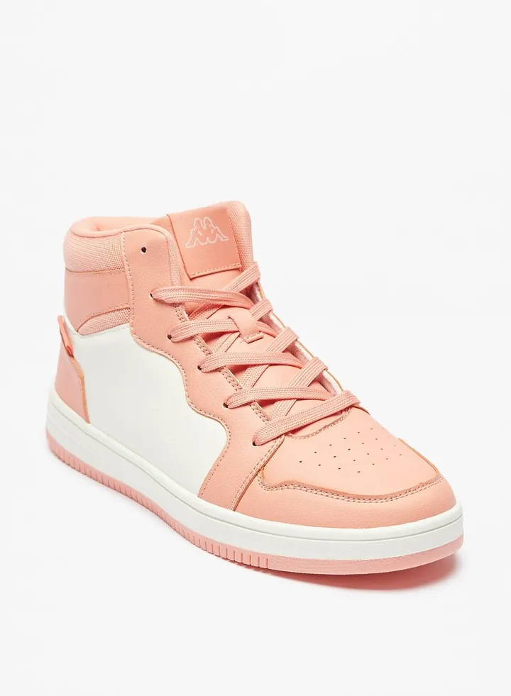 Womens Lace Up High Top Sneakers