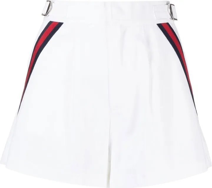 Love Valentina side-stripe shorts