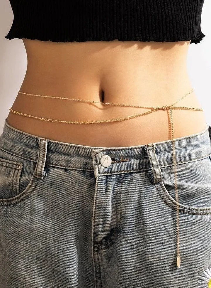 Handmade Waist Chain Gold women's accessories