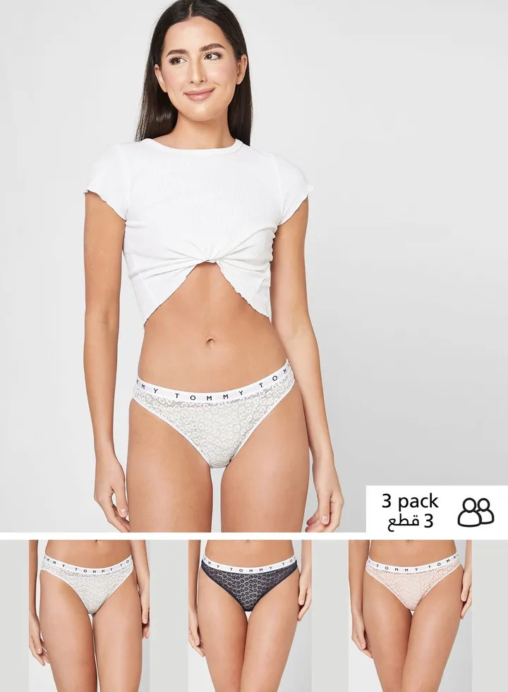 3 Pack Bikini Bottom