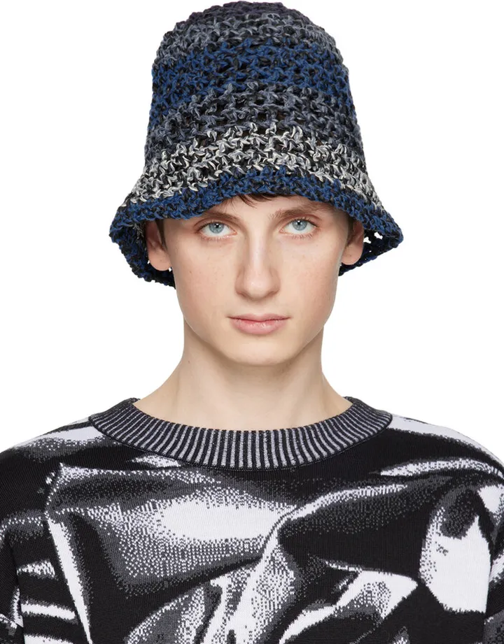 AGR Navy Wisdom Bucket Hat