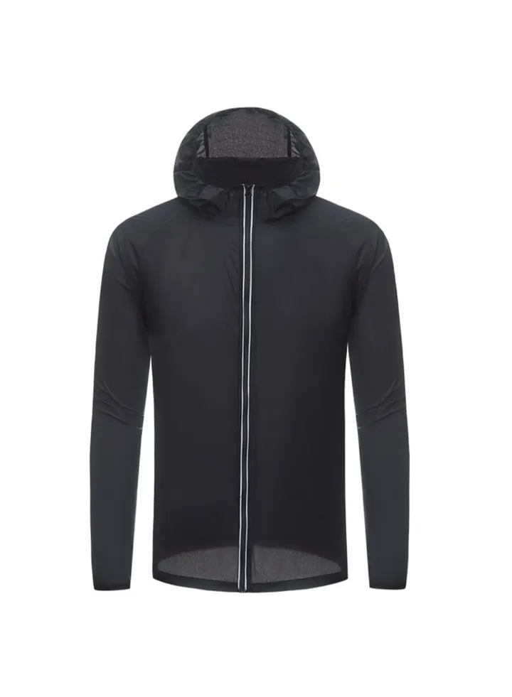 Waterproof Summer UV Sunshine Coat Black