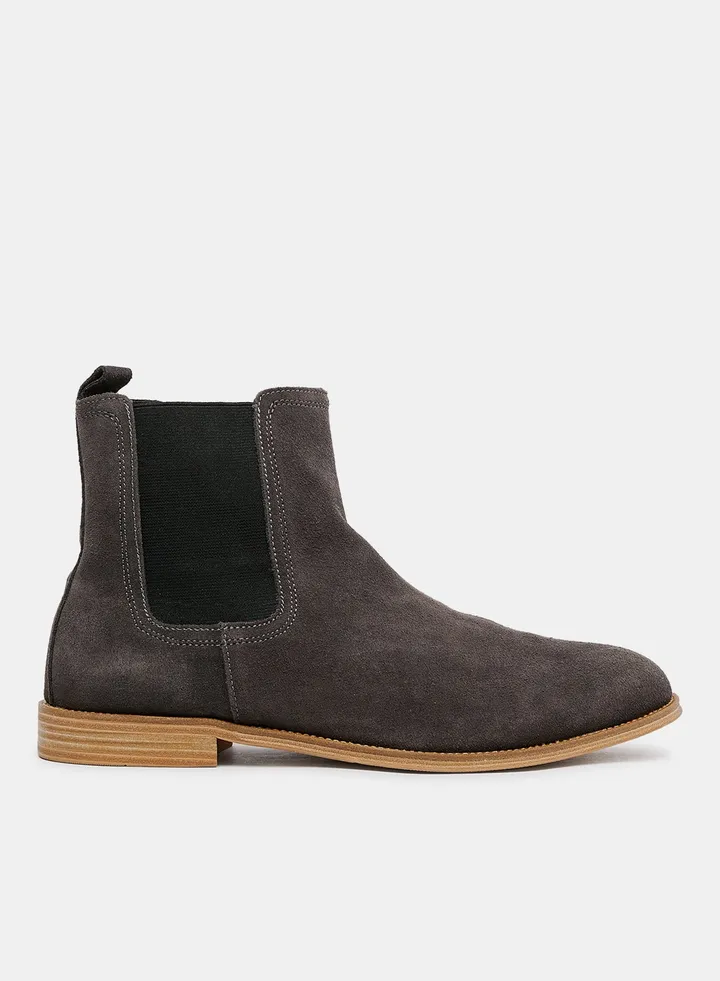 Suede Casual Boots