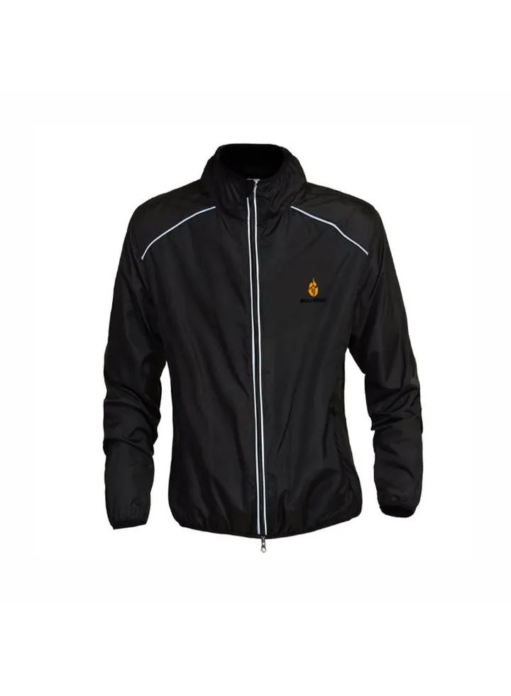 Long Sleeve Wind Coat Black