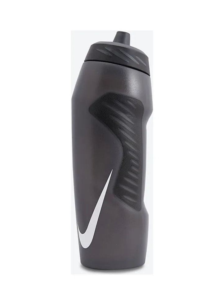 Hyperfuel Stylish Logo Printed Water Bottle Black