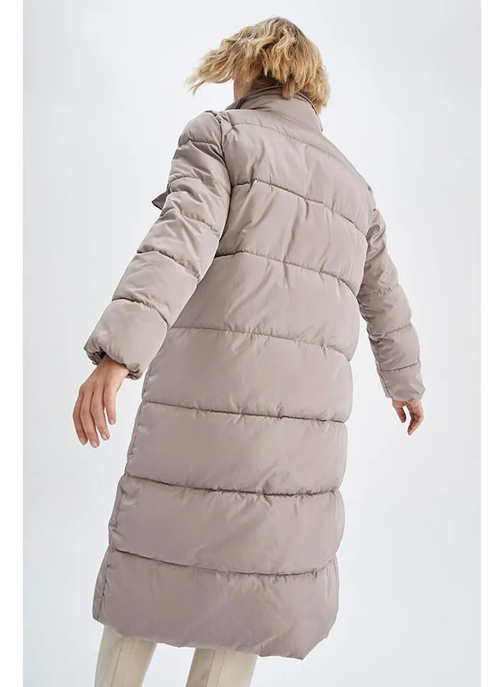 Woman Beige Coat