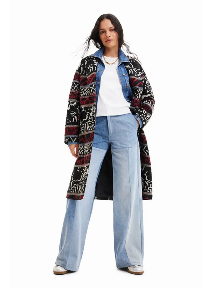 Ethnic long coat