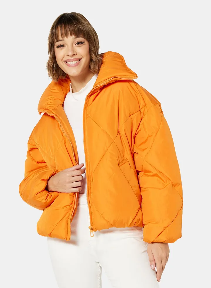 Oversized Puffer Hooded Jacket