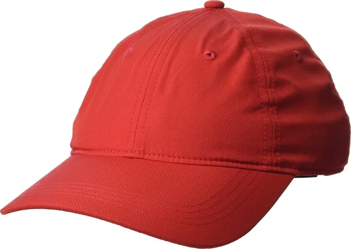 Lacoste Men's Sport Solid Taffeta Side Croc Hat