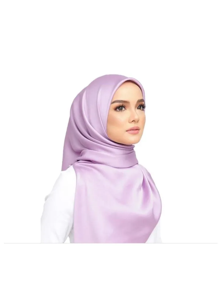 M MIAOYAN Monochrome ethnic style turban solid color large square scarf travel sunscreen scarf 90*90CM
