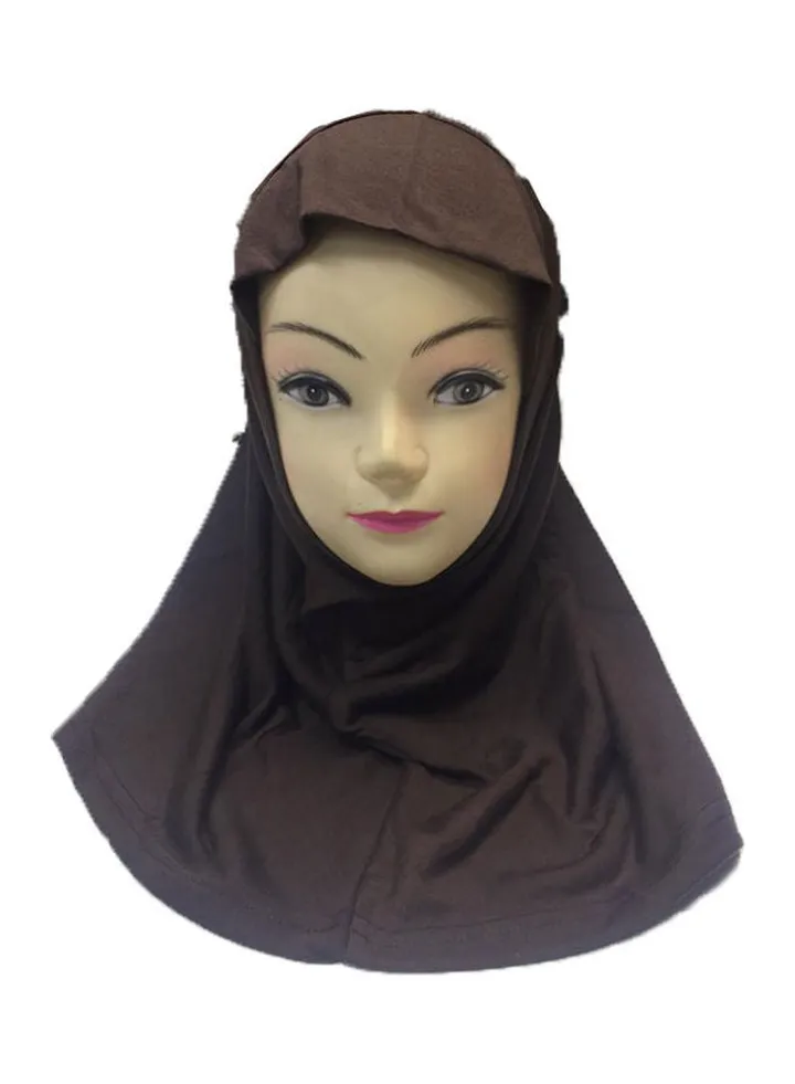 Classic Design Hijab Brown