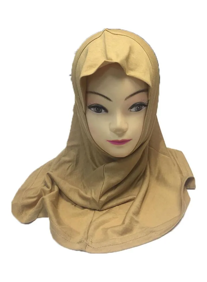 Classic Design Hijab Gold