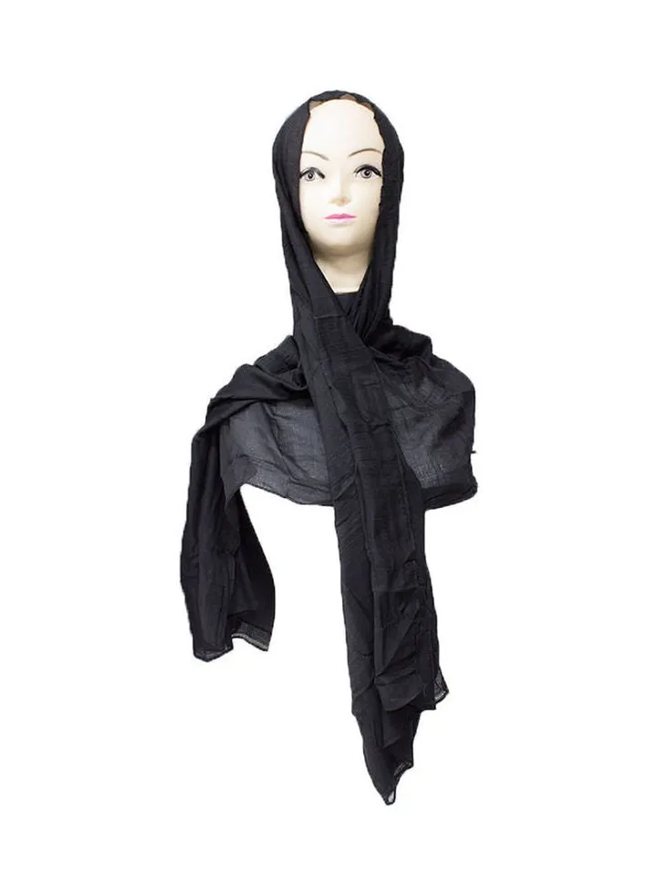 Classic Design Hijab Black