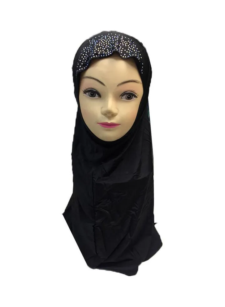 Classic Design Hijab Black