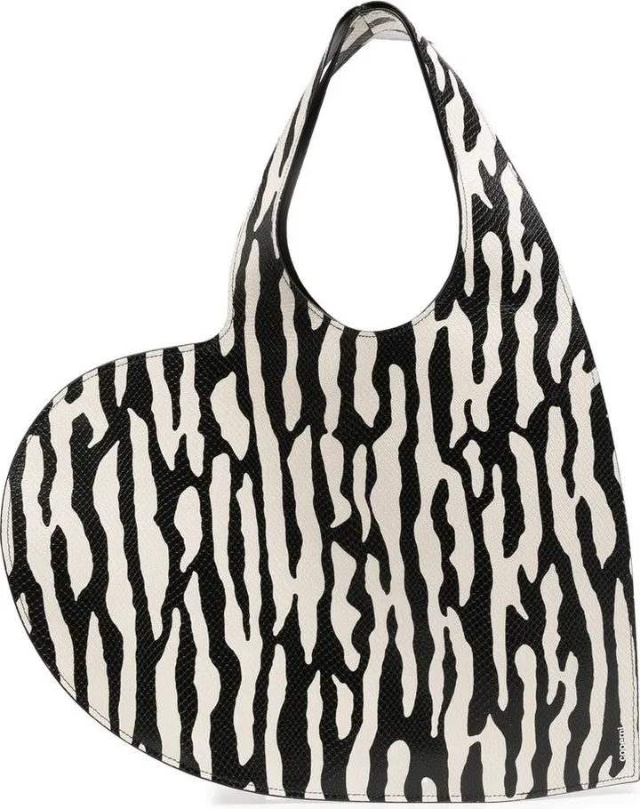 Heart-Shaped Design Tote Bag