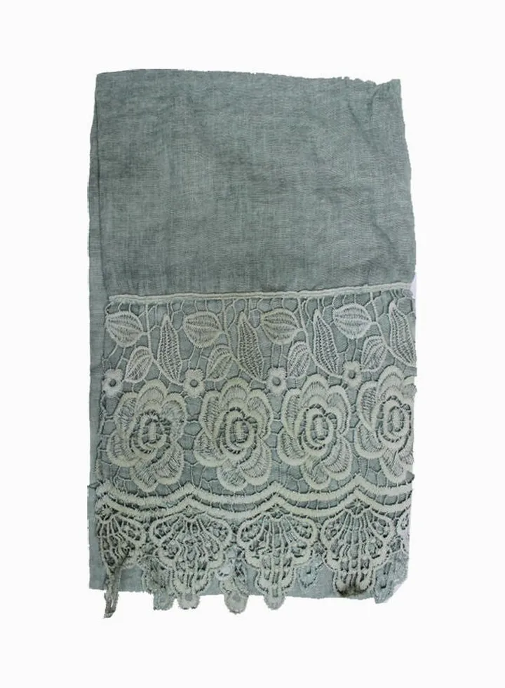 Classic Traditional Hijab Light Green
