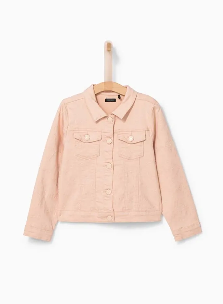 Denim Jacket Pink