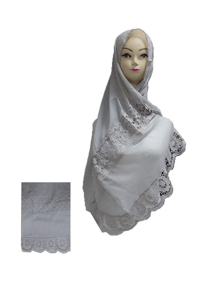 Classic Design Hijab Grey