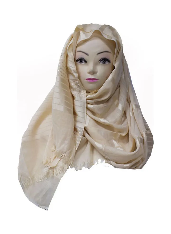 Classic Design Hijab Beige