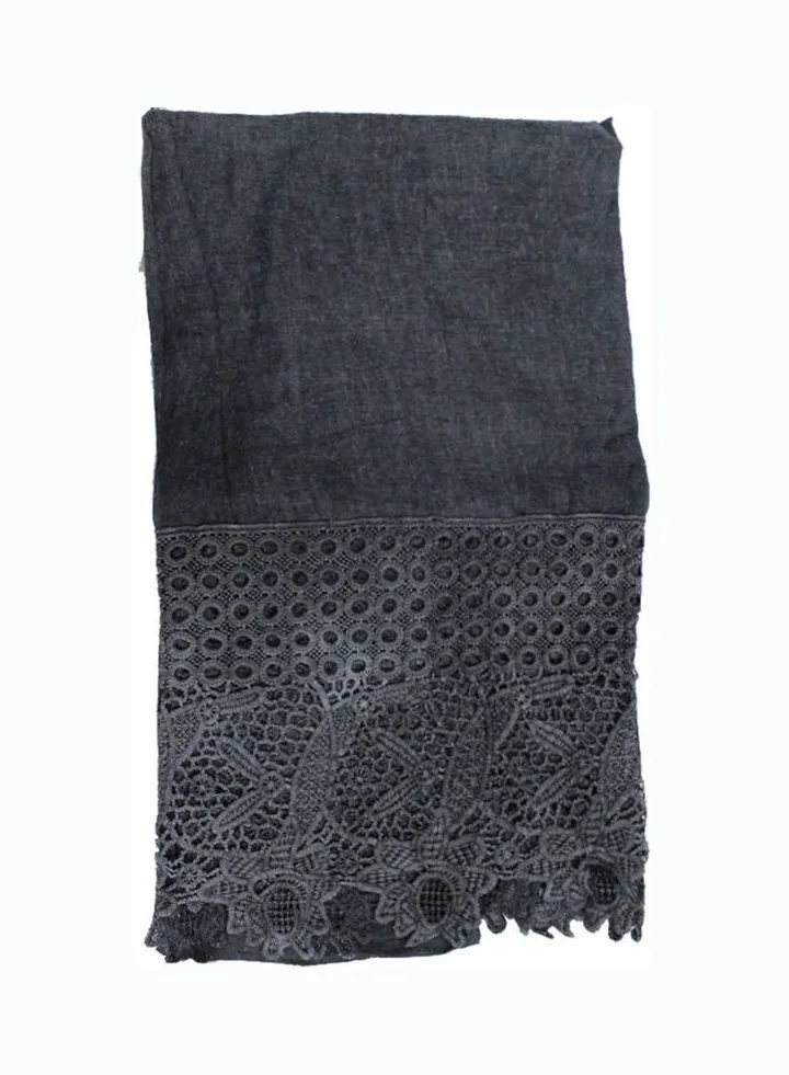 Classic Traditional Hijab Black