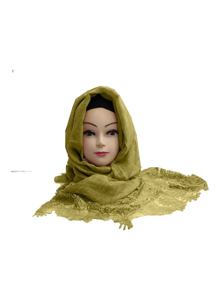 Classic Traditional Hijab Green