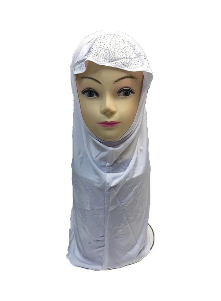 Classic Design Hijab White