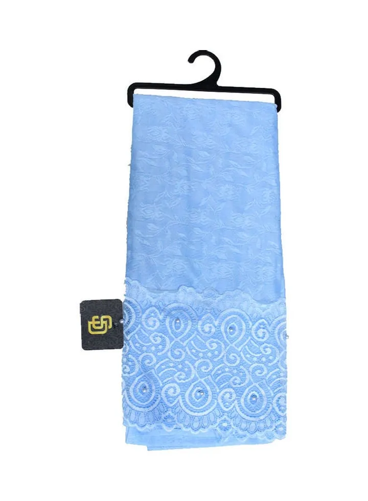 Classic Traditional Hijab Blue