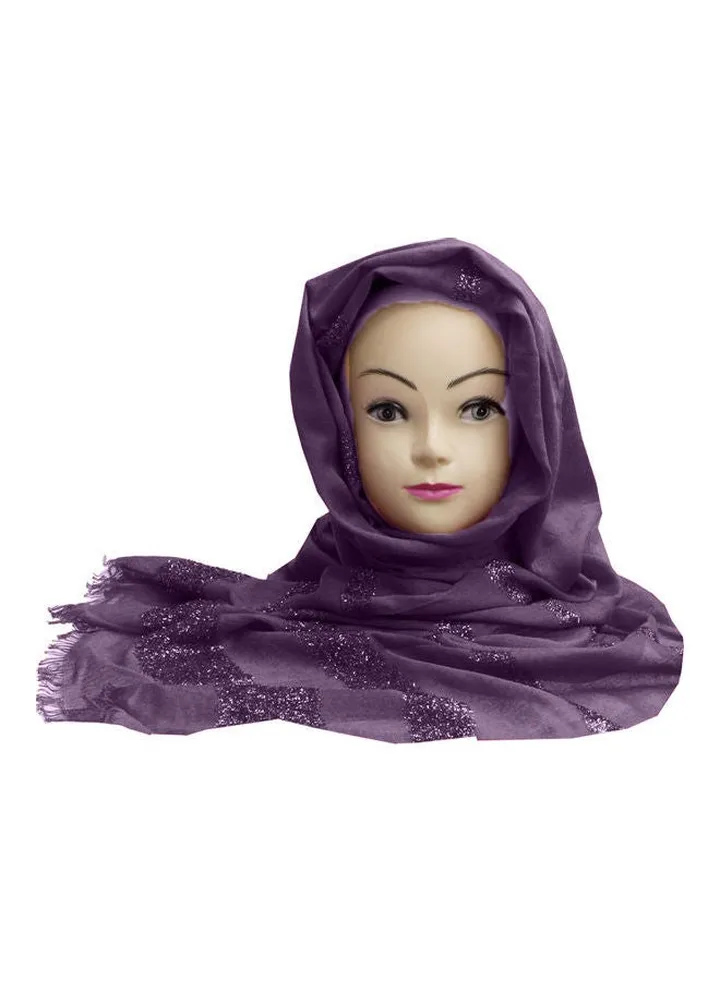 Classic Traditional Hijab Purple