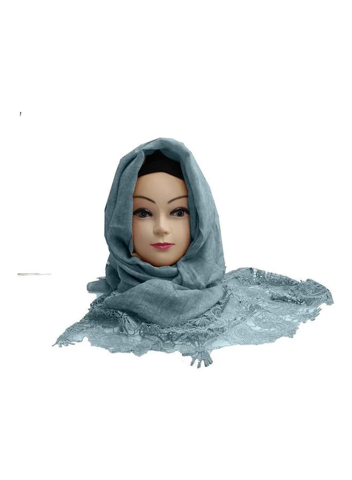 Classic Stylish Hijab Light Blue