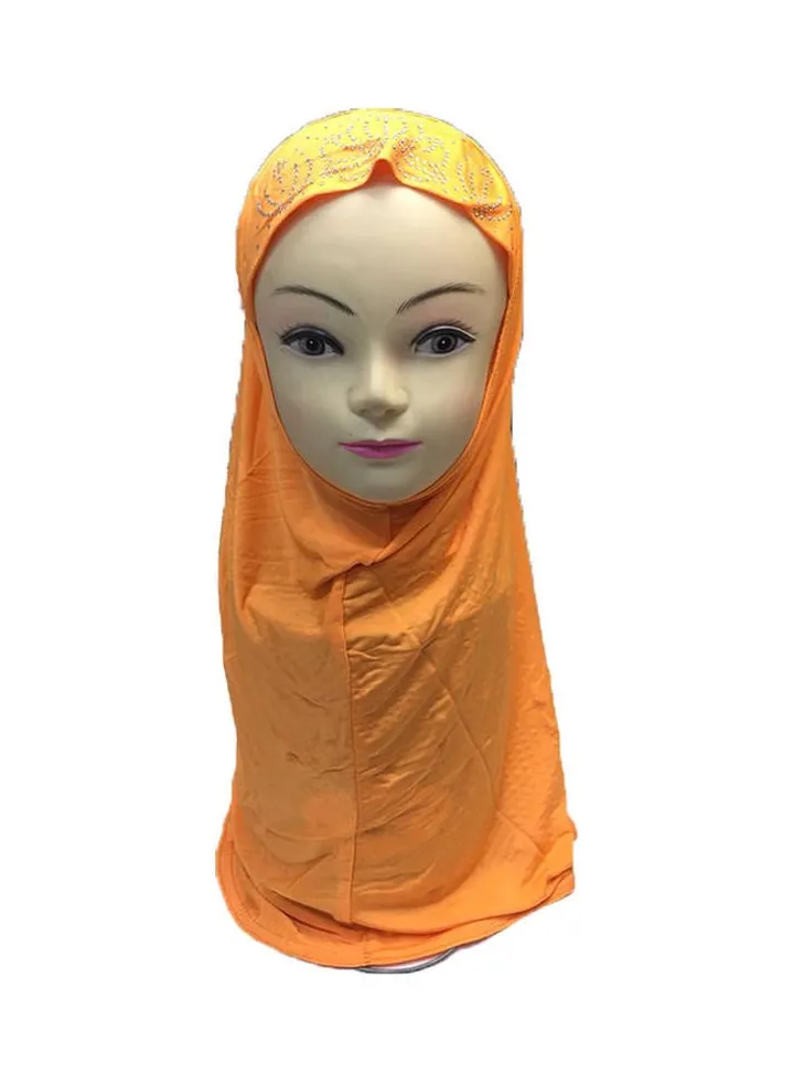 Classic Design Hijab Orange