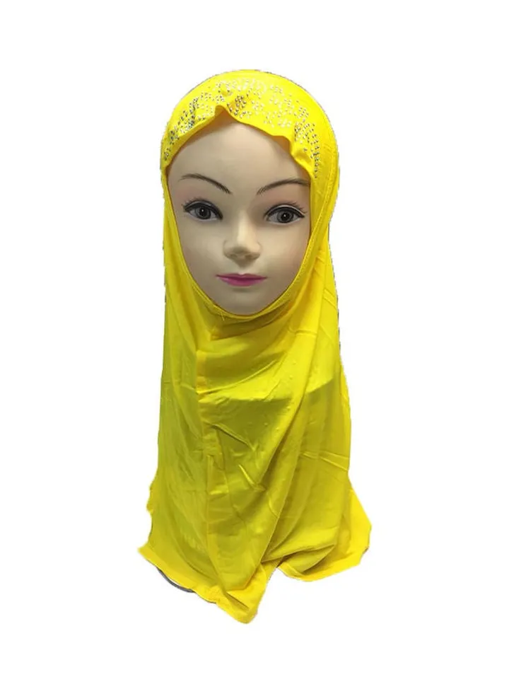 Classic Design Hijab Yellow